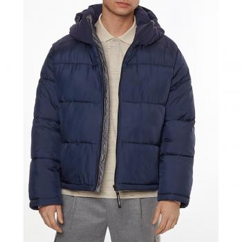 Abrigo Regular Fit Calvin Klein Azul Oscuro