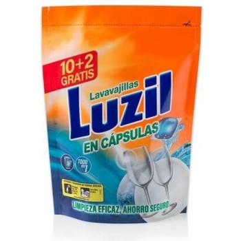 Envase de 12 cápsulas LUCE lavavajillas, para todo uso