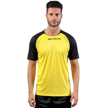 Givova Capo Fútbol – Polo Amarillo/Negro