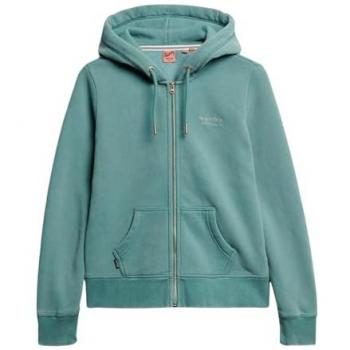 Superdry Dames Vest met Rits en Essentieel Logo