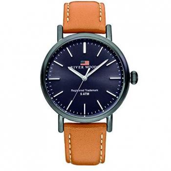 River Woods Hudson Armbanduhr Braun für Herren