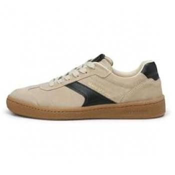 Marc O'Polo Low Top Velours Sneaker in Beige – 36 (weiche Lederoptik)
