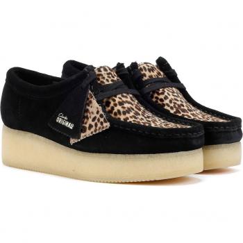 Zapatos Clarks Originals Wallacraft Bee en Ante Negro para Mujer