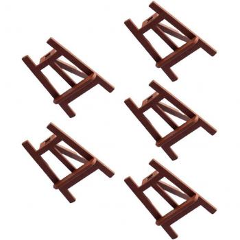Wooden Easel Miniature Decor for Dollhouse