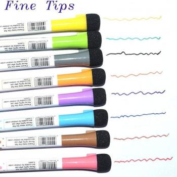 Magnetic Scented Fine Tip Markers - Assorted Colors, Non-Toxic, Quick-Drying, Smudge-Proof Ink