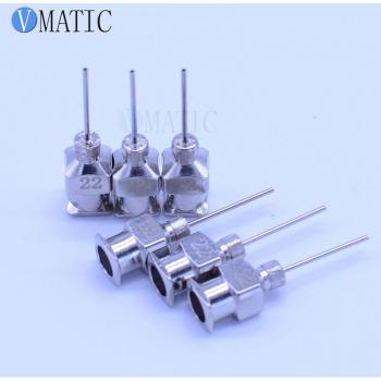12-Pack 0.5'' 22G Stainless Steel Needle Tips