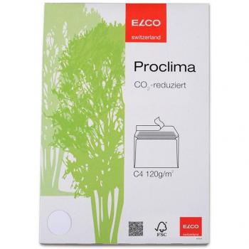 ELCO Briefumschlag proclima C5 74272.20 recycling, Fenster re. 25 Stk