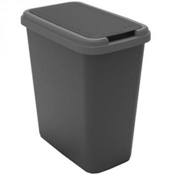 Poubelle à couvercle basculant 25L