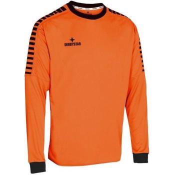 Derbystar Hyper Torwarttrikot für Kinder - orange/schwarz 116