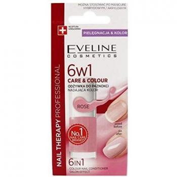 Eveline Balsamo per Unghie 6 in 1 Colore Rosa 5 ml
