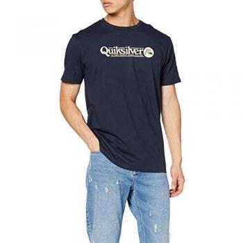Camiseta Quiksilver Art Tickle, Hombre, Azul Nocturno, S