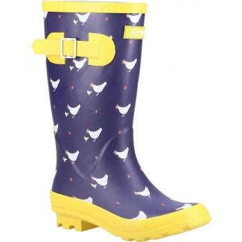 Stivali Wellington per bambini Cotswold con gallina da fattoria