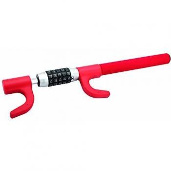 Olympia LKZ 109 Lenkradkralle mit Zahlenkombination und Farbe Rot