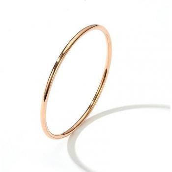 Elegantes Rose Gold Armband aus Edelstahl