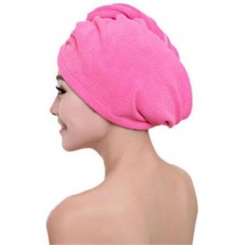 Bonnet de douche en microfibre