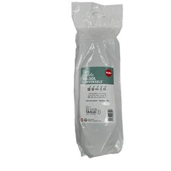 10 rouleaux de 15 sacs poubelles universels 20 à 30L
