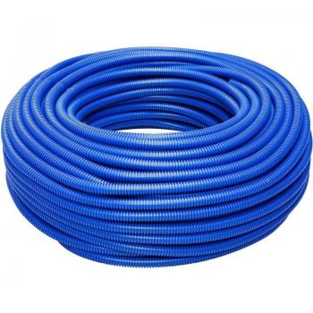 Dispositif de Tirage Fil Ondulé Bleu D20 100m
