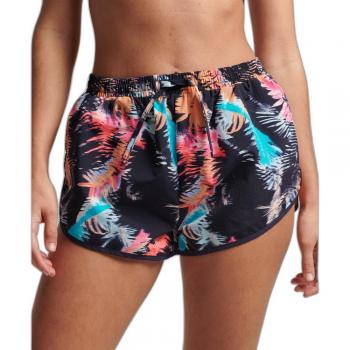 Pantaloni Corti da Spiaggia Vintage Superdry in Nylon Riciclato Donna