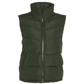 Noisy May Bodywarmer Dalcon 27027287 Grün Regular Fit