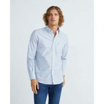 Camicia A Maniche Lunghe FaÇonnable Multicolor Blu M