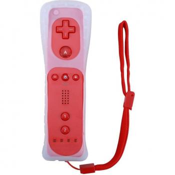 Wii Fernbedienung mit integrierter Bewegung Plus und Silikon-Schutz