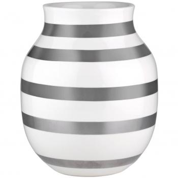 Omaggio Vase 20 cm Silber
