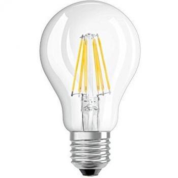 Osram Retrofit Classic A Glühbirne LED E27, 7 W, Weiß