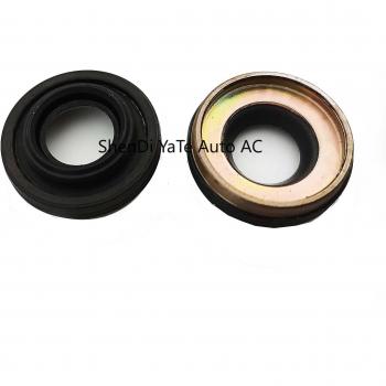 V5 Automotive Air‑Conditioning Compressor Shaft Seal (Lip) – Rubber Mount