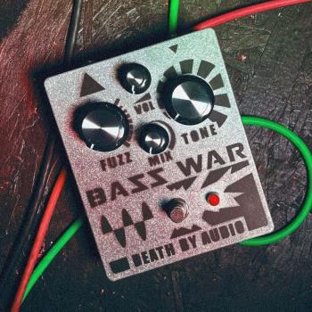 Death By Audio Bass War pédale fuzz pour basse