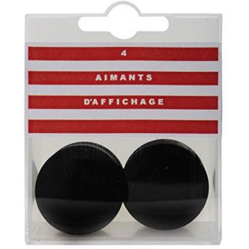 EXACOMPTA Magnet Magnete 32mm schwarz VE=4 Stück