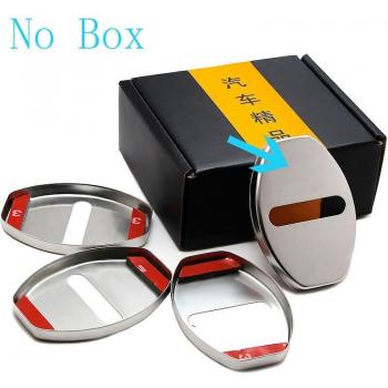 4pcs Auto Door Lock Covers for VW CC, T-ROC, Golf