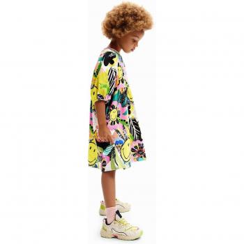Desigual Baia Kinderkleid Gelb