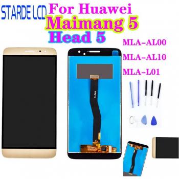 Maimang 5 Tête 5 LCD Huawei – Cadre MLA-AL00/MLA-AL10/MLA-L01 Numériseur