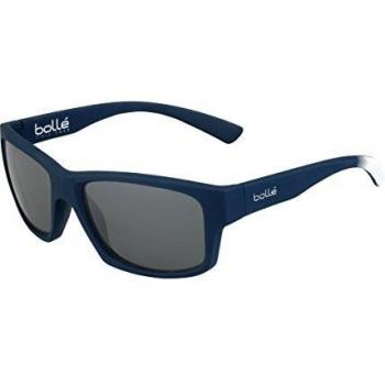 Lunettes de Soleil Mixte Adulte Bollé Holman, Rubber Bleu Marine Seaport, Taille M