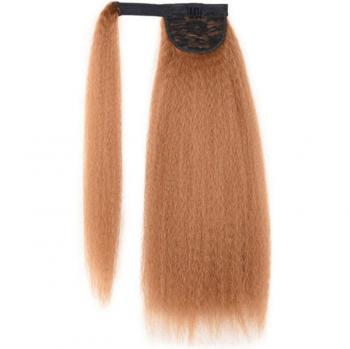 Cabello Yaki Sintético para Cola de Caballo - Jeedou - 55 cm x 100 g