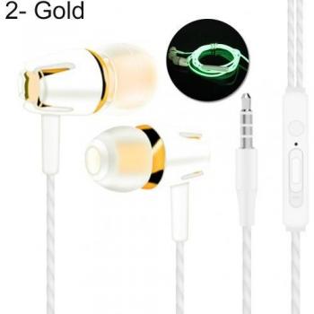 Casque stéréo lumineux pour course nocturne