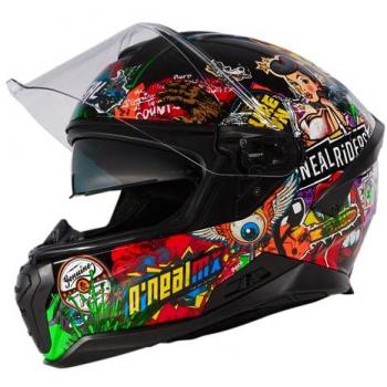 Oneal Challenger Crank Casco - Negro Multicolor (XL)