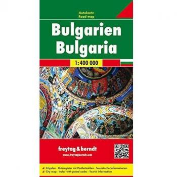 Wegenkaart - landkaart Bulgarije | Freytag & Berndt