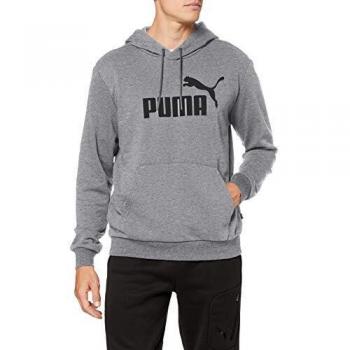 PUMA Sudadera con Capucha, Hombre, Gris (Medium Gray Heather), L