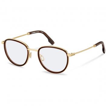 Rodenstock R8034 A Men's Glasses Brown Size 51 - Free Lenses - HSA/FSA Insurance - Blue Light Block Available