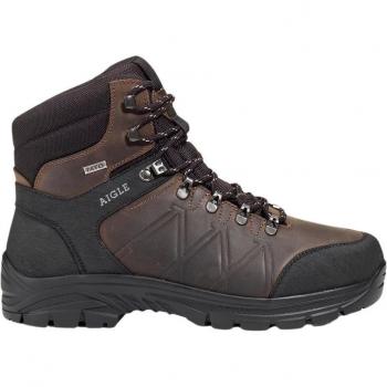Bottes de protection Aigle Klippe Marron 43