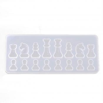 Molde de Fundición Epoxy para Tablero de Ajedrez DIY SilicChess Craft