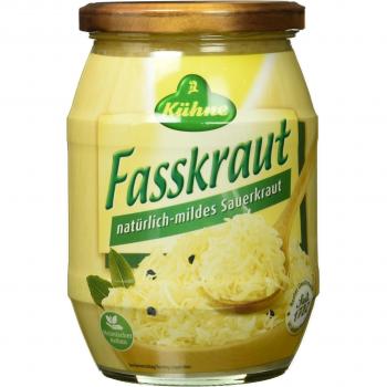 Kühne Fasskraut Mild 650 g