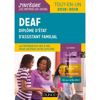 DEAF - Tout-en-un 2018-2019 - Diplôme d'État d'assistant familial