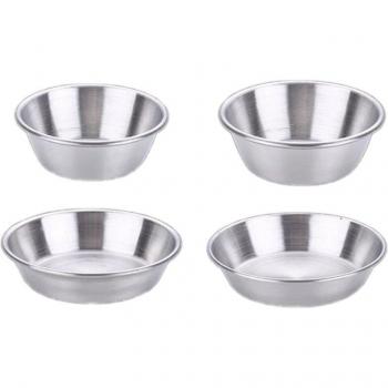 Set de 8 Tazas para Salsa de Kétchup y Pimienta