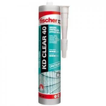 FISCHER - Adesivo Sigillante Kd Clear 40 290 Ml Fissaggi Fischer