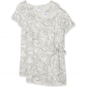 MAMALICIOUS Mlmaggi S/s Jersey Top, Camiseta Premamá para Mujer, Beige