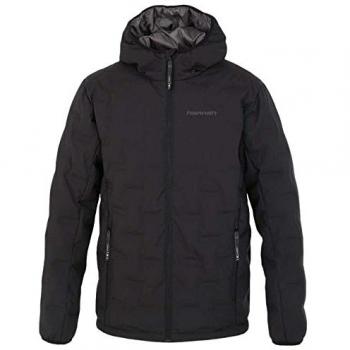 Anthracite Men's Down Jacket by Hannah Zazu (XL)