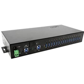 EXSYS Hub USB 3.2 Gen 1 EX-1526HMVS Type-B 5000 Mbit/s Nero
