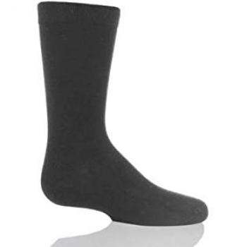 1 Pair Bamboo Socks with Comfort Cuff and Smooth Toe Seams
